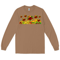 Toasted Coconut juneteenth sunflowers libbey glass Long Sleeve Tee - HRA Design Shop