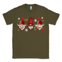 Army Green baseball gnome Classic Tee - HRA Design Shop