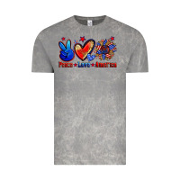 Cloud Rock peace love america Vintage Tee - Zillion Design Studio