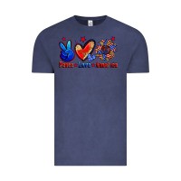 Vintage Denim peace love america Vintage Tee - Zillion Design Studio