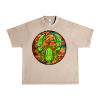 French Oak lobster Urban Heavy Tee - BarkalooDesign