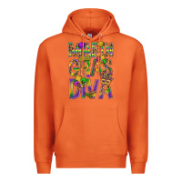 Carrot Mardi Gras diva Premium Hoodie - BundleAndBundleShop