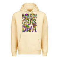 Pina Colada Mardi Gras diva Premium Hoodie - BundleAndBundleShop