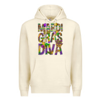 Sandshell Mardi Gras diva Premium Hoodie - BundleAndBundleShop