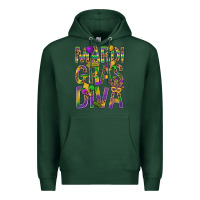 Sports Green Mardi Gras diva Premium Hoodie - BundleAndBundleShop