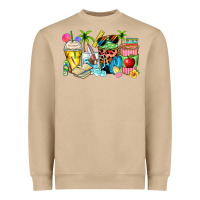 Mushroom summer teacher coffee cups Heavyweight Sweatshirt - Zillion Design Studio