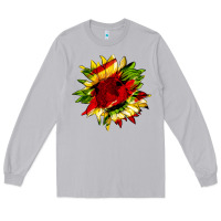Moon Dust juneteenth sunflower Long Sleeve Tee - HRA Design Shop