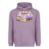 Lavender cozy bookish weekend ticket Heavyweight Hoodie - MaliasSmallBusiness