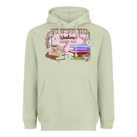 Matcha cozy bookish weekend ticket Heavyweight Hoodie - MaliasSmallBusiness