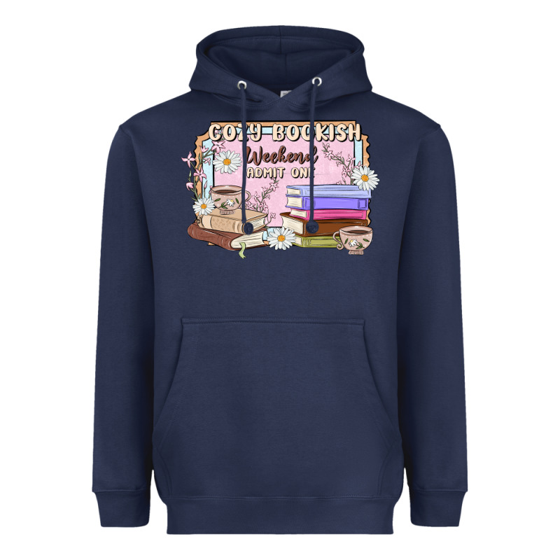 Cozy Bookish Weekend Ticket Heavyweight Hoodie by MaliasSmallBusiness | Teevron