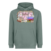 Sage cozy bookish weekend ticket Heavyweight Hoodie - MaliasSmallBusiness