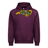 Mauve Wine Western North Carolina Map Sunflower Urban Hoodie - Bettercallsaul