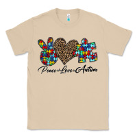Mushroom peace love autism1 Classic Tee - CowhideDigitalArt