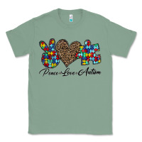 Sage peace love autism1 Classic Tee - CowhideDigitalArt