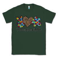 Sports Green peace love autism1 Classic Tee - CowhideDigitalArt