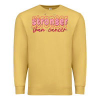 Antique Gold stronger than cancer Premium Sweatshirt - MaliasSmallBusiness
