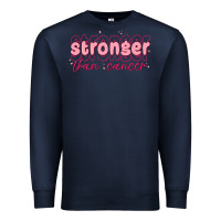 Navy stronger than cancer Premium Sweatshirt - MaliasSmallBusiness