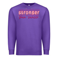 Purple stronger than cancer Premium Sweatshirt - MaliasSmallBusiness
