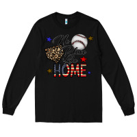 Black no place like home Long Sleeve Tee - CowhideDigitalArt