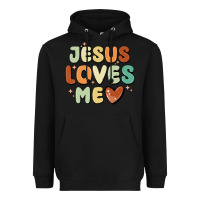Black jesus loves me Heavyweight Hoodie - MaliasSmallBusiness