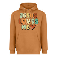 Meerkat jesus loves me Heavyweight Hoodie - MaliasSmallBusiness