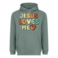 Sage jesus loves me Heavyweight Hoodie - MaliasSmallBusiness