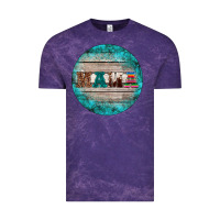 Cloud Purple western turquoises mama ornament Vintage Tee - BarkalooDesign