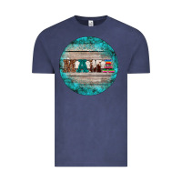 Vintage Denim western turquoises mama ornament Vintage Tee - BarkalooDesign
