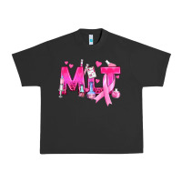 Pigment Black Medical Laboratory Technician Breast Cancer Urban Heavy Tee - texasbilliewilder