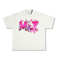 Pistachio Medical Laboratory Technician Breast Cancer Urban Heavy Tee - texasbilliewilder