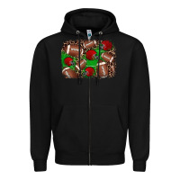 Black american football helmet background Zipper Hoodie - JahusDesignShop