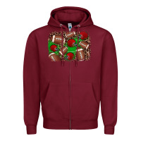 Burgundy american football helmet background Zipper Hoodie - JahusDesignShop