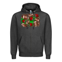 Charcoal Heather american football helmet background Zipper Hoodie - JahusDesignShop