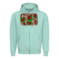 American Football Helmet Background Zipper Hoodie | Teevron