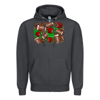 Smoke american football helmet background Zipper Hoodie - JahusDesignShop