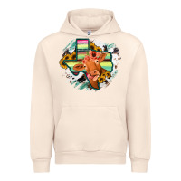 Sandshell Western Texas Flag Cow Portrarit Urban Hoodie - Bettercallsaul