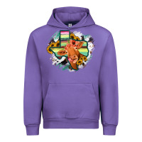 Tulip Western Texas Flag Cow Portrarit Urban Hoodie - Bettercallsaul
