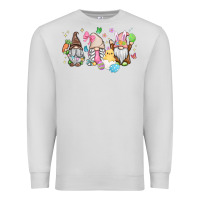 Dove Grey easter gnomies Premium Sweatshirt - MaliasSmallBusiness