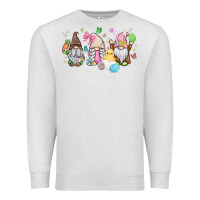 Oatmeal Heather easter gnomies Premium Sweatshirt - MaliasSmallBusiness