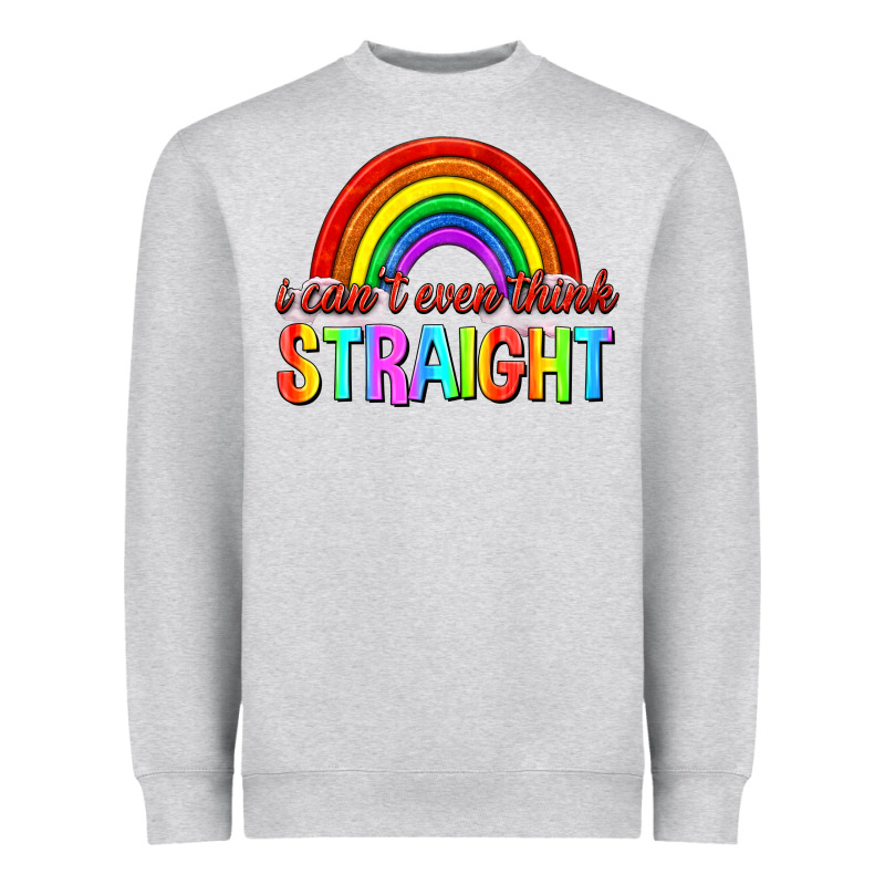 I Cant Even Think Straight Heavyweight Sweatshirt by texasbilliewilder | Teevron