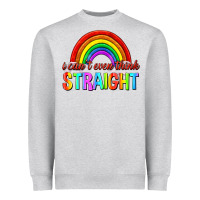 Heather Grey i cant even think straight Heavyweight Sweatshirt - texasbilliewilder