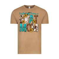 Vintage Camel kinda busy being a goat mom Vintage Tee - texasbilliewilder