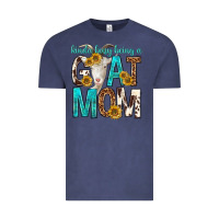 Vintage Denim kinda busy being a goat mom Vintage Tee - texasbilliewilder