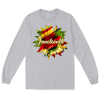 Moon Dust juneteenth sunflower black lives matter Long Sleeve Tee - HRA Design Shop