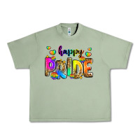 Oil Green happy pride Urban Heavy Tee - Zillion Design Studio
