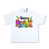 White happy pride Urban Heavy Tee - Zillion Design Studio
