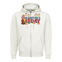 Oatmeal Heather valentines day sweet Zipper Hoodie - AdoDesignShop