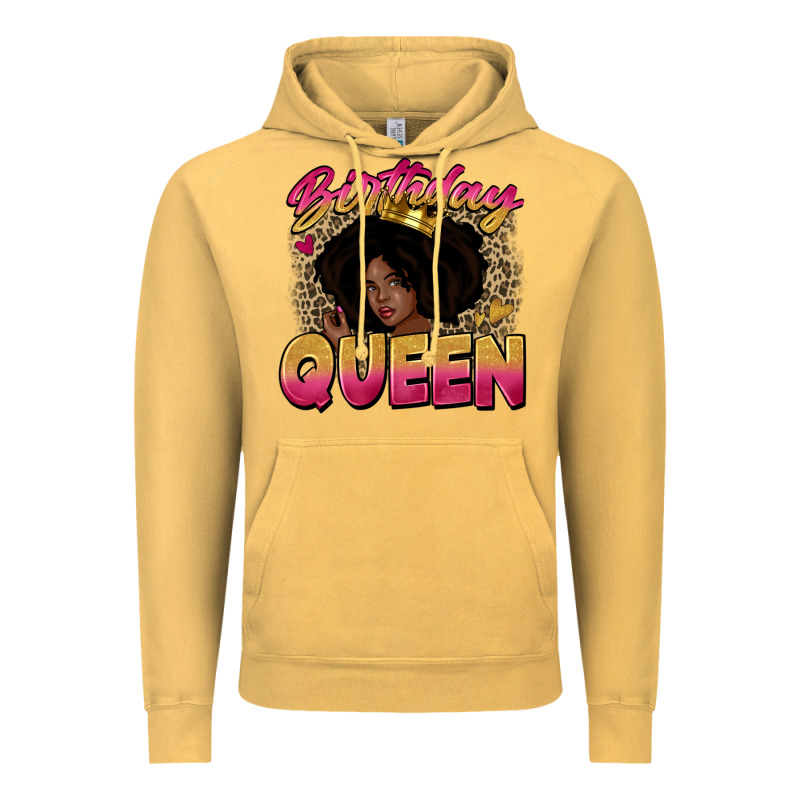 Birthday Queen Vintage Hoodie by Zillion Design Studio | Teevron