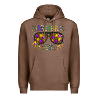 Chestnut Mardi gras dude Premium Hoodie - BundleAndBundleShop