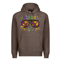 Coffee Mardi gras dude Premium Hoodie - BundleAndBundleShop